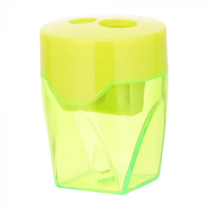 Deli Kalemtraş Kübik Çift Bölmeli 39768