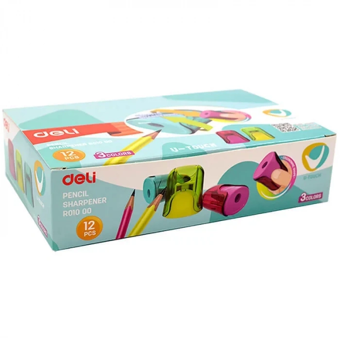 Deli R01000 Renkli Kalemtraş