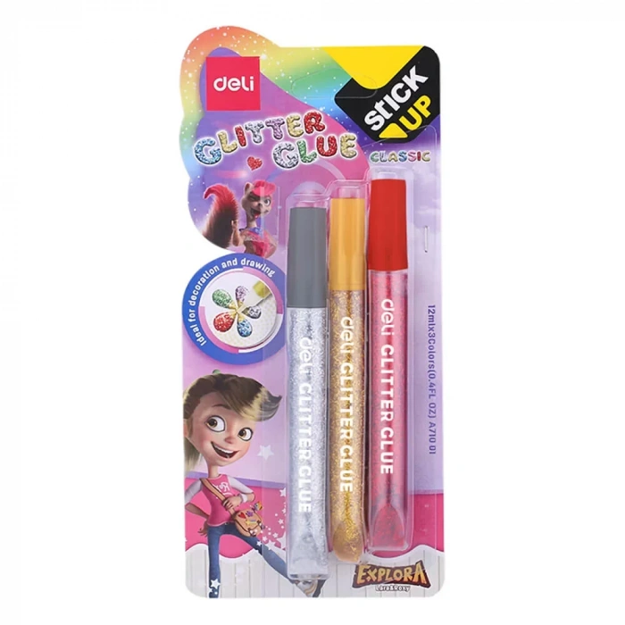 Deli Simli Yapıştırıcı 12 Ml 3lü A71001