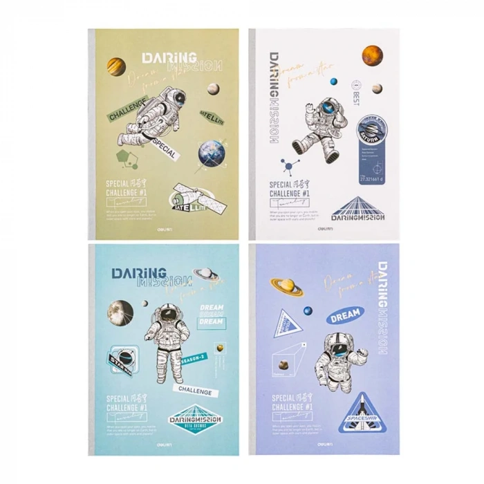 Deli Space Sewing Notebook B5 Çizgili B540