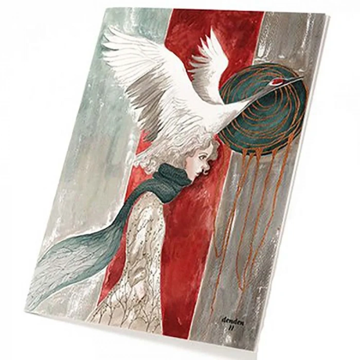 Denden Daisi 17X24 Cm Yumuşak Kapak 96 Sayfa Çizgisiz Defter