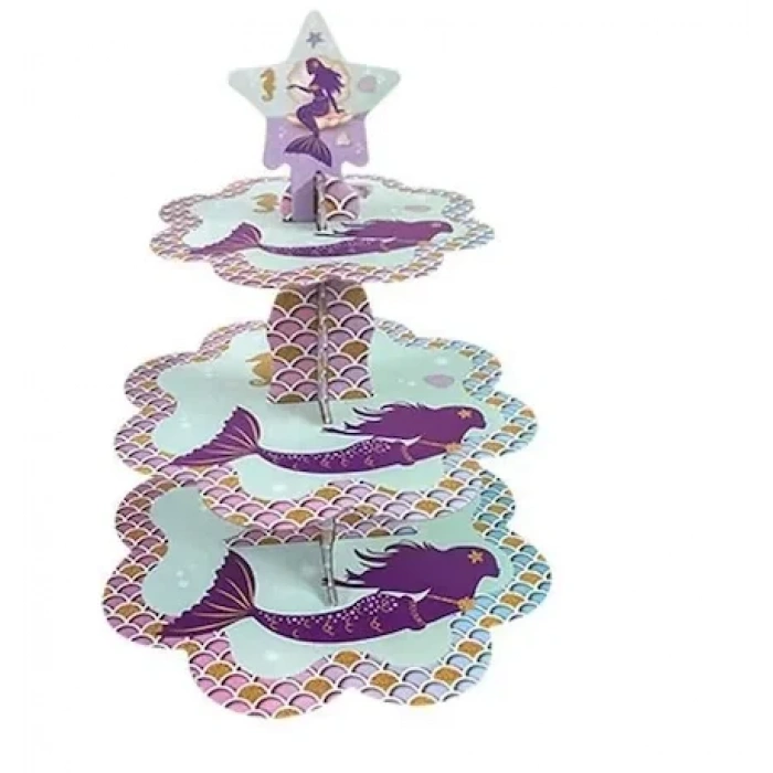 Deniz Kızı Partisi Cupcake Standı