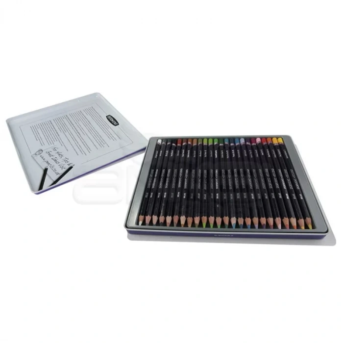 Derwent Studio Colour Pencil Kuru Boya Kalemi 24lü Set
