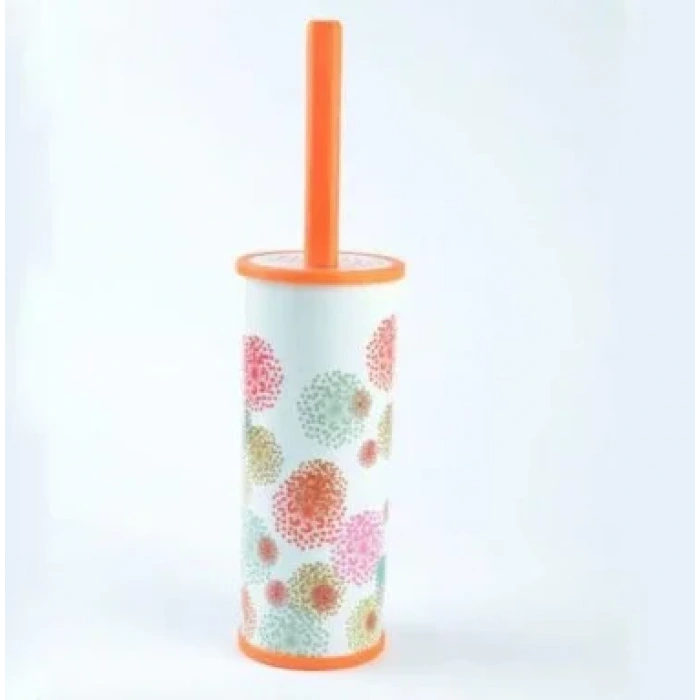 Desenli Klozet Fırça Takımı Yuvarlak ( 6 Adet )