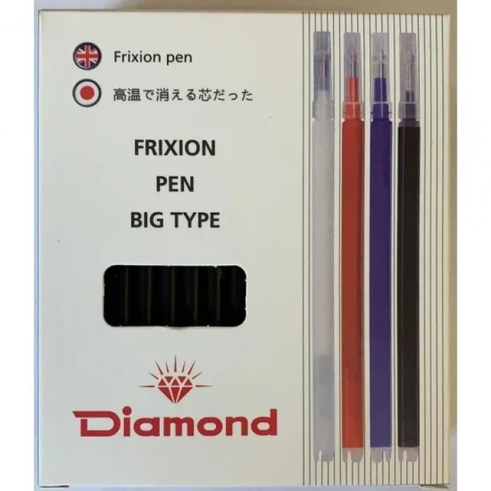 Diamond Frixion Kalem Siyah