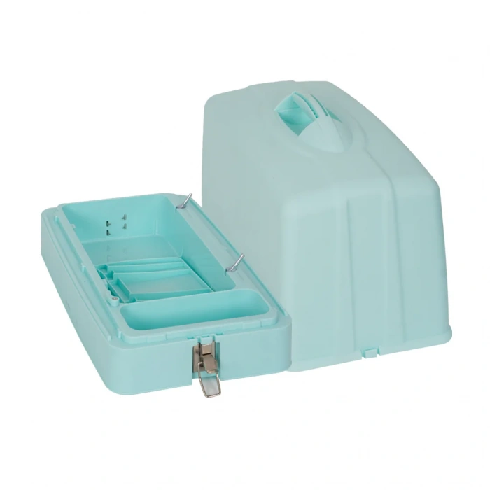 Dikiş Makine Çantası Menteşeli (su Yeşili)