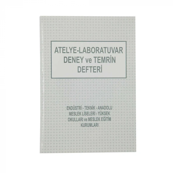 Dilman Atelye Temrin Defteri Karton Kapak 40 Yaprak