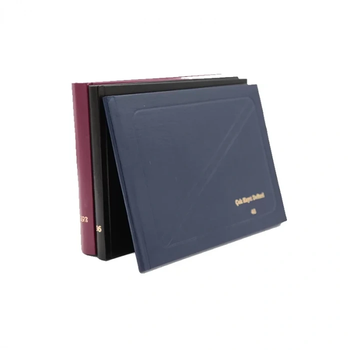 DİLMAN ÇEK KAYIT DEFTERİ 17x24 192 YP CİLTLİ