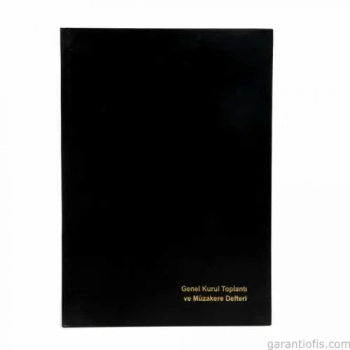Dilman Ciltli Numaralı Genel Kurul Toplantı Ve Müzakere Defteri (96 Yaprak)