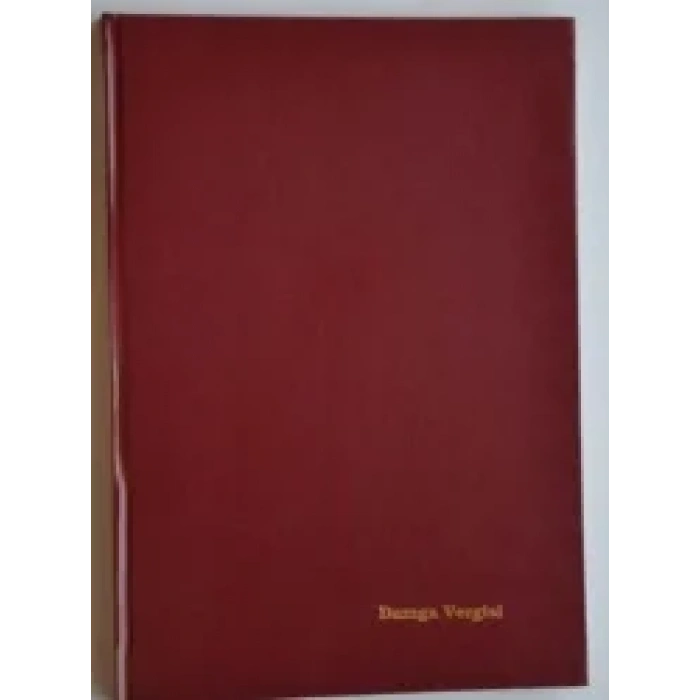 Dilman Damga Vergisi Defteri Ciltli Numaralı 96 Yaprak