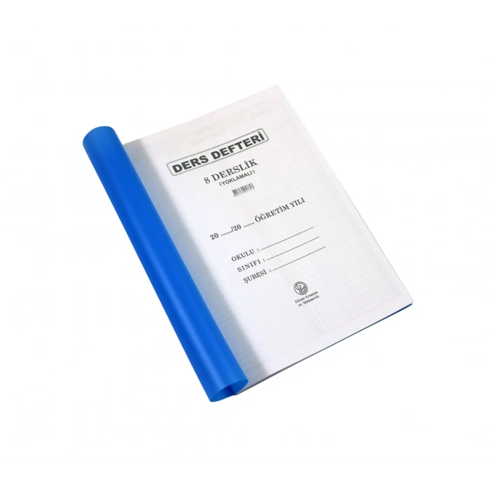 DİLMAN DERS DEFTERİ YOKLAMALI 8 DERS PP KAPAK