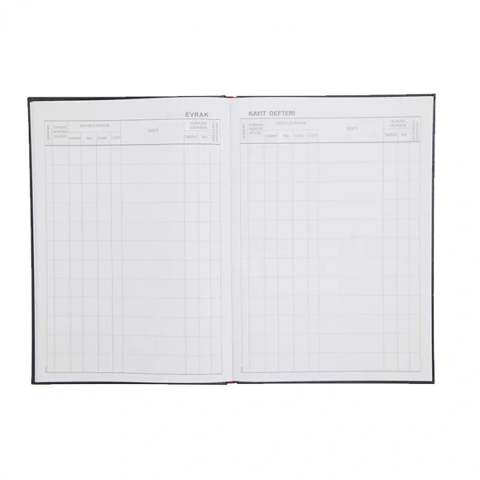 DİLMAN EVRAK KAYIT DEFTERİ 192 YP. CİLTLİ