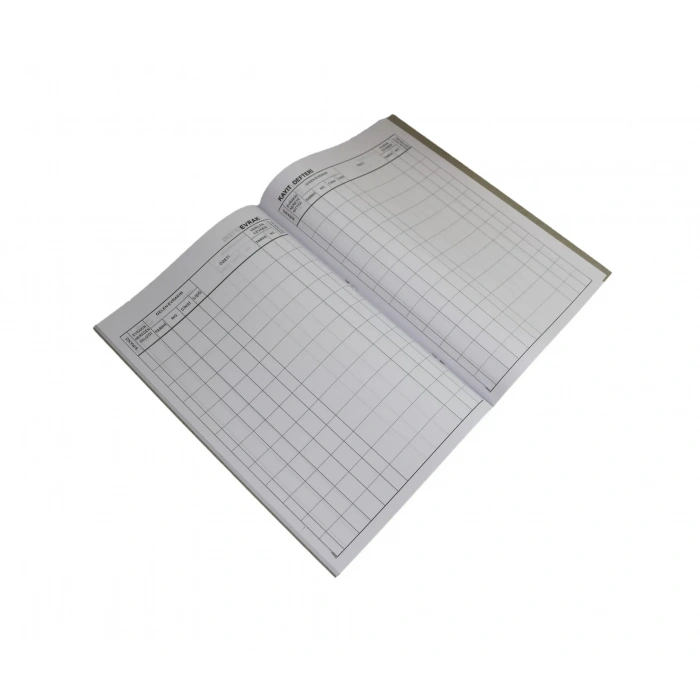 Dilman Evrak Kayıt Defteri Karton Kapak 40 Yp