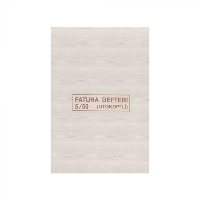 Dilman Fatura Defteri 5-50 3 Nüsha