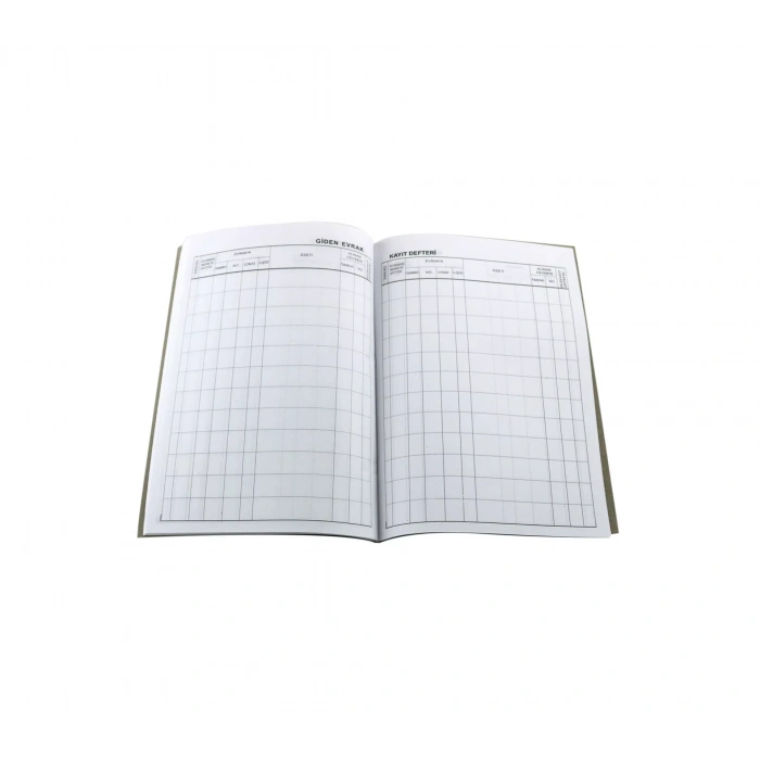 DİLMAN GİDEN EVRAK DEFTERİ KARTON KAPAK 40 YP