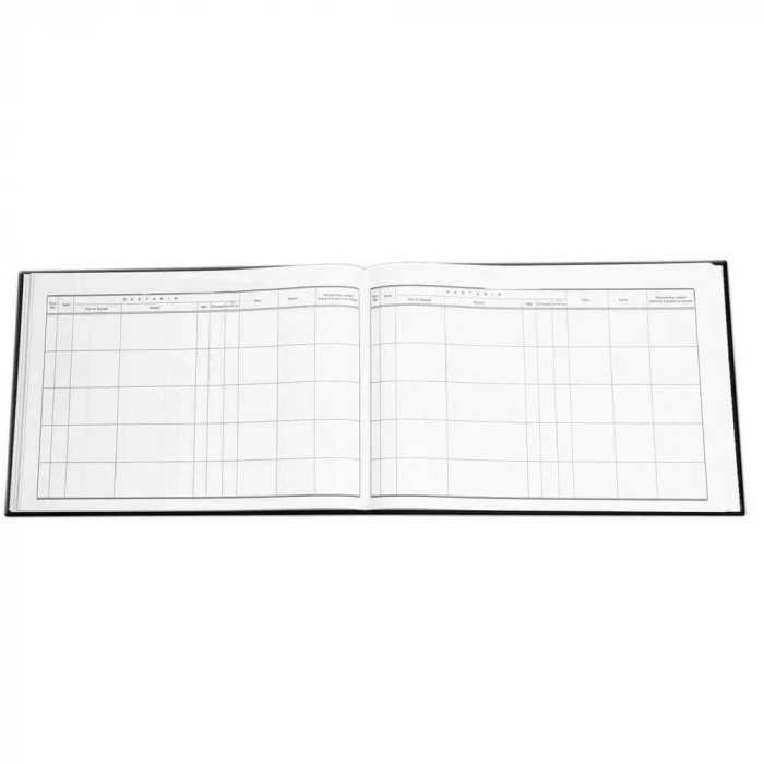 Dilman Hasta Kayıt Protokol Defteri Ciltli 192 Yaprak