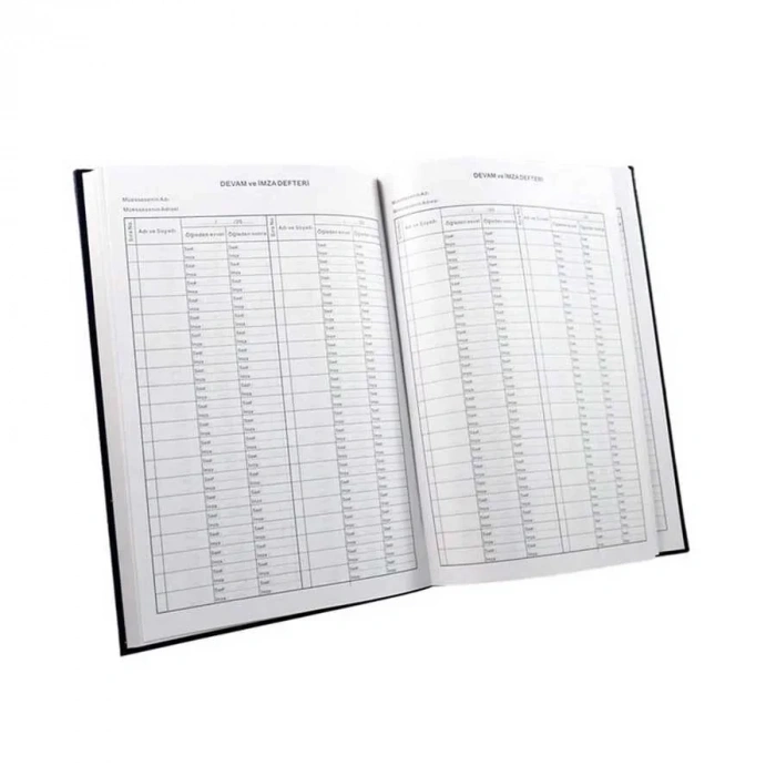 Dilman İmza Devam Defteri Ciltli 192 Yaprak