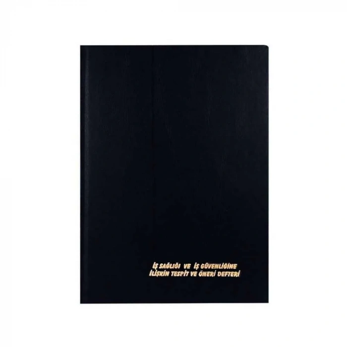 Dilman İş Sağlığı Ve Güvenliği İlişkin Tespit Ve Öneri Defteri Karton Kapak 50li