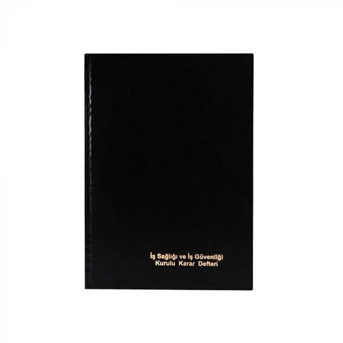 Dilman İş Sağlığı Ve İş Güvenliği Karar Defteri Ciltli 50li