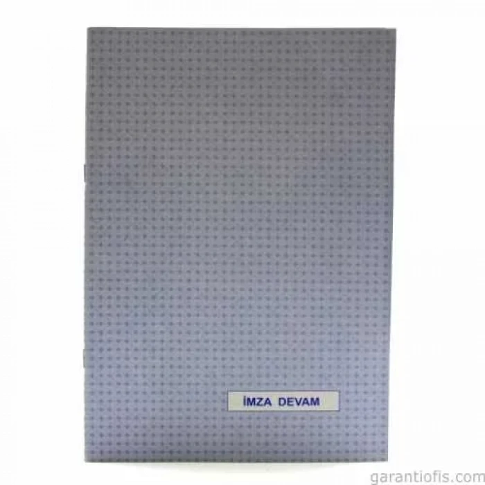 Dilman Karton Kapak İmza Devam Defteri