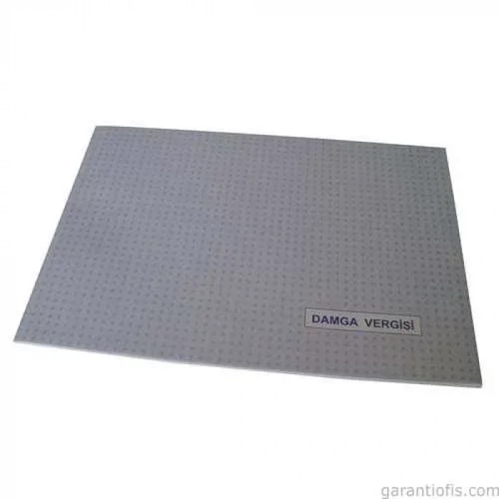 Dilman Numaralı Damga Vergisi Defteri (karton Kapak - 40 Yaprak)