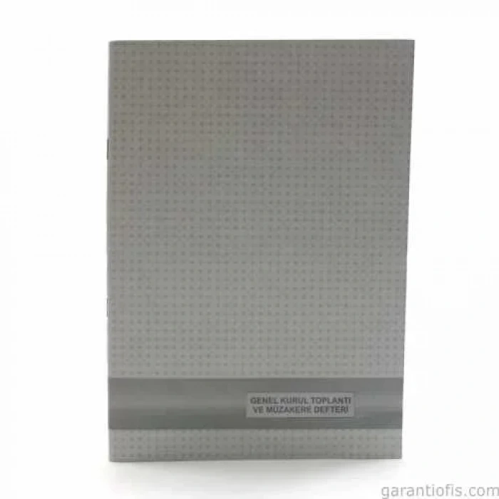 Dilman Numaralı Genel Kurul Toplantı Ve Müzakere Defteri (40 Yaprak)