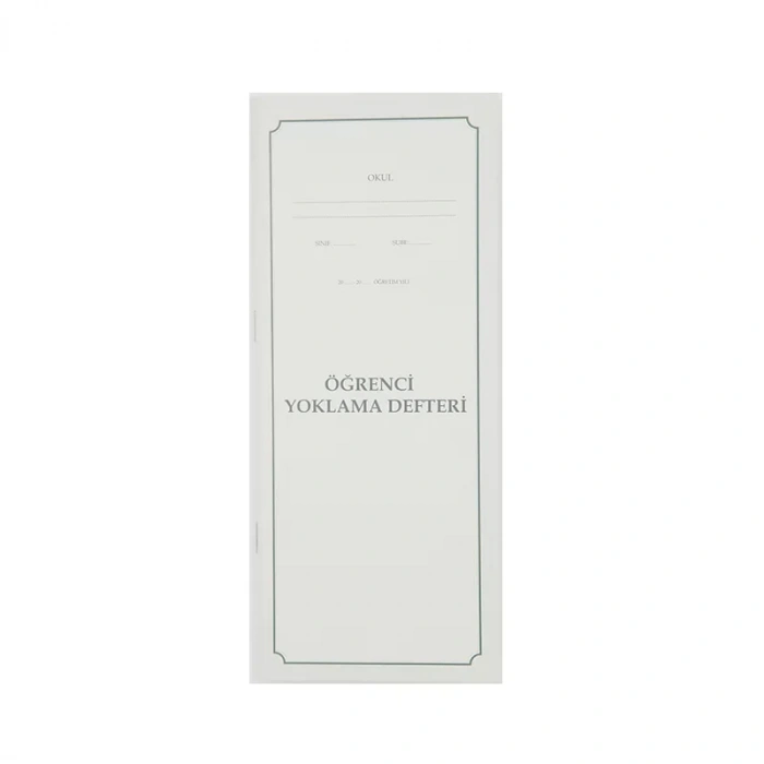 Dilman Öğrenci Yoklama Defteri