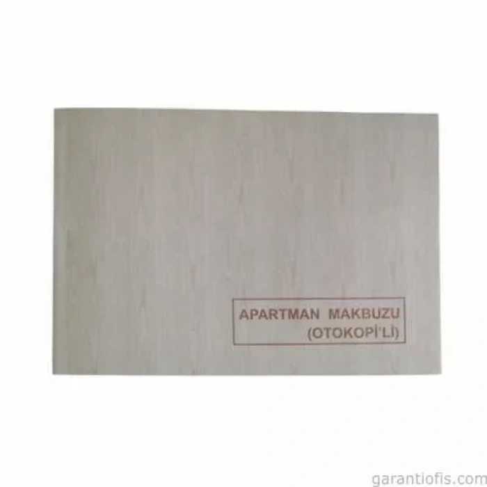 Dilman Otokopili Apartman Makbuzu