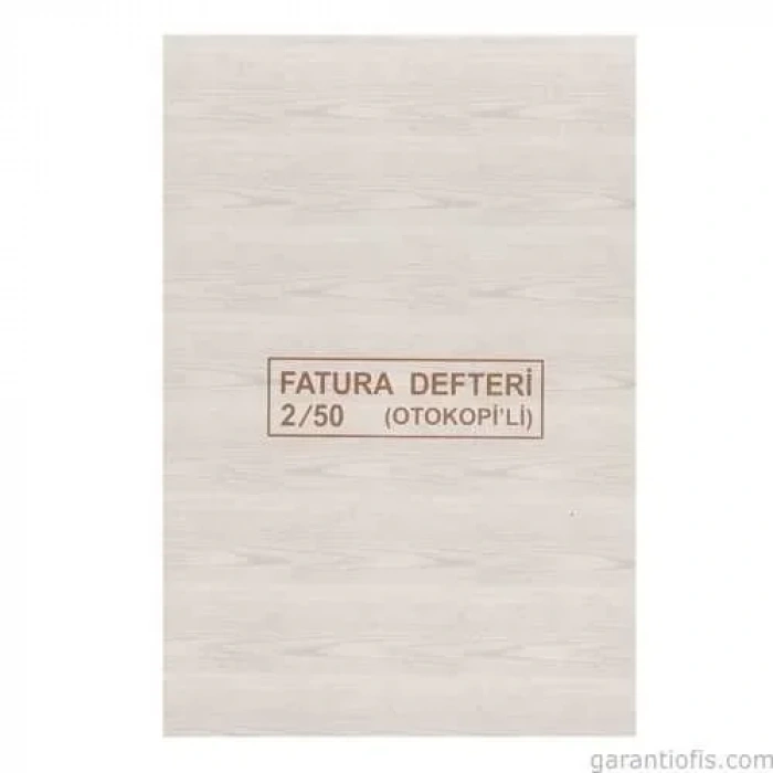 Dilman Otokopili Fatura (2/50 - 3 Nüsha)