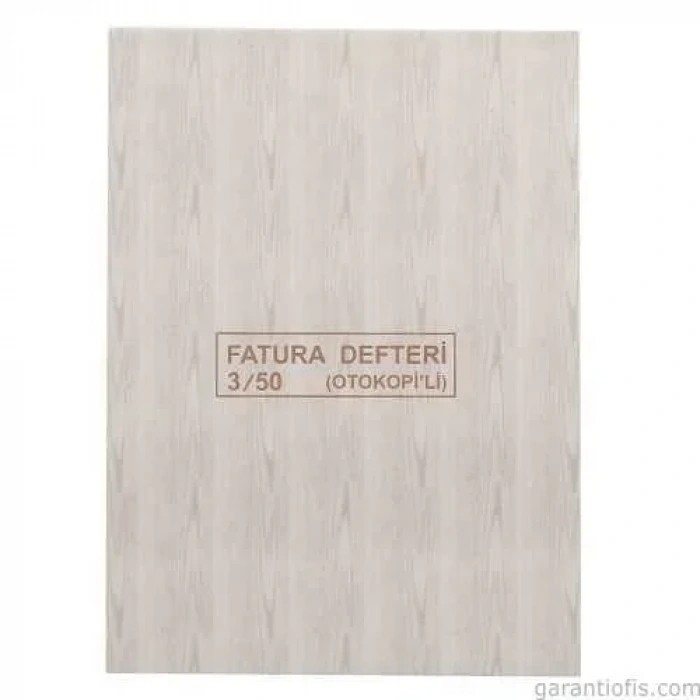 Dilman Otokopili Fatura (3/50 - 3 Nüsha)