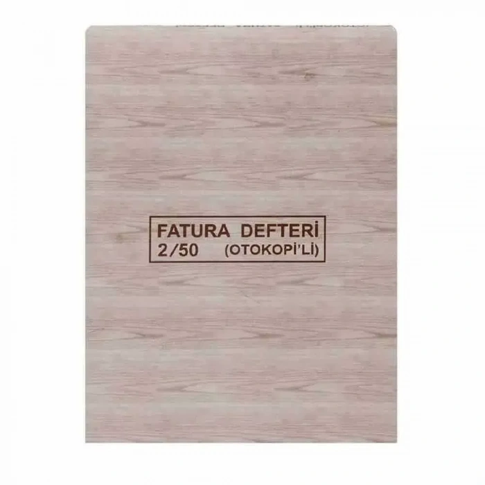 Dilman Otokopili Fatura Defteri 2-50 2 Nüsha