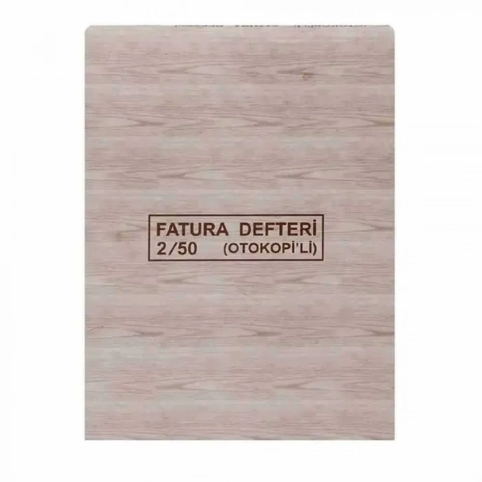 Dilman Otokopili Fatura Defteri 2-50 2 Nüsha