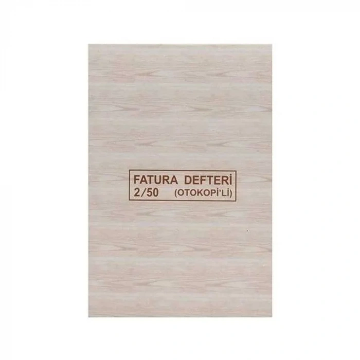 Dilman Otokopili Fatura Defteri 2-50 3 Nüsha
