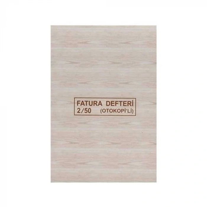 Dilman Otokopili Fatura Defteri 2-50 3 Nüsha