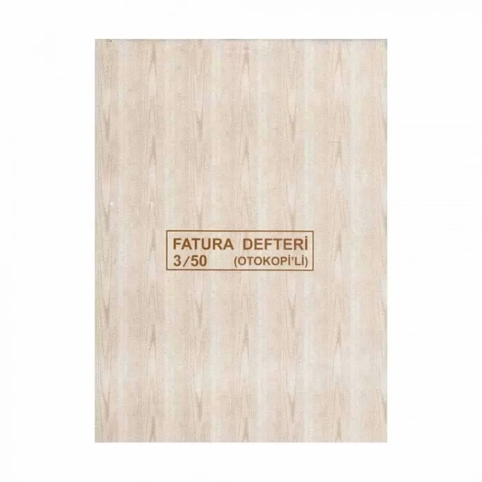 Dilman Otokopili Fatura Defteri 3-50 2 Nüsha