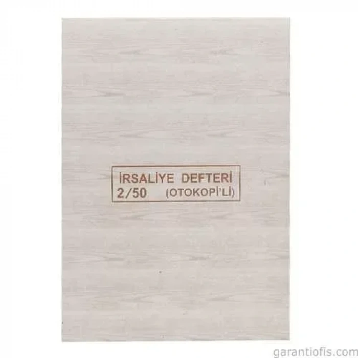 Dilman Otokopili İrsaliye Defteri (2/50 - 3 Nüsha)