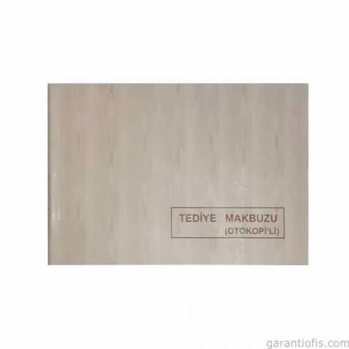 Dilman Otokopili Tediye Makbuzu (2 Nüsha)