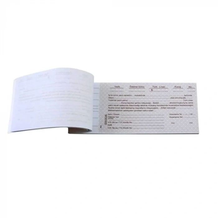 Dilman Senet Karnesi Defter Tipi 50li