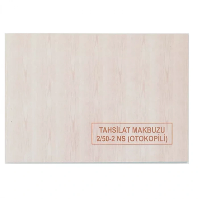 Dilman Tahsilat Makbuzu 2/50 2 N Otokopili