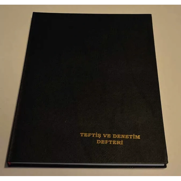 Dilman Teftiş Ve Denetim Defteri Ciltli 96 Yaprak