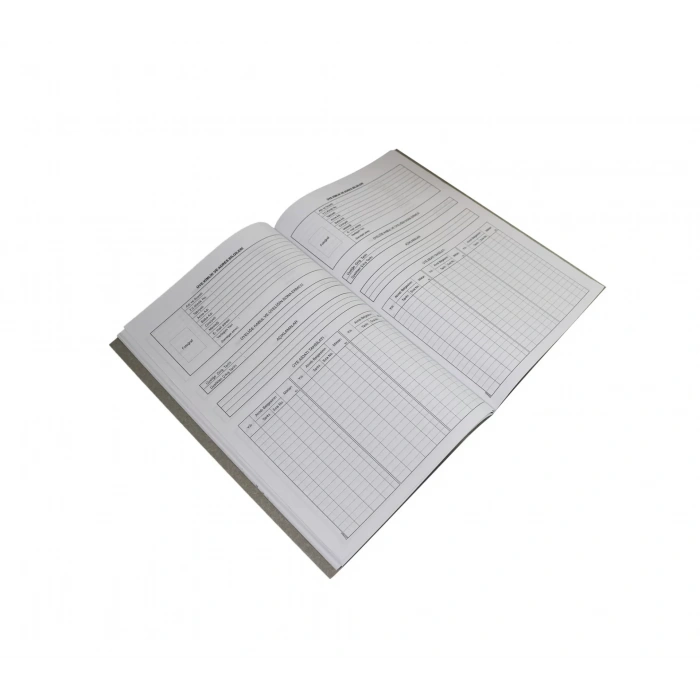 DİLMAN ÜYE KAYIT DEFTERİ KARTON KAPAK 40LI