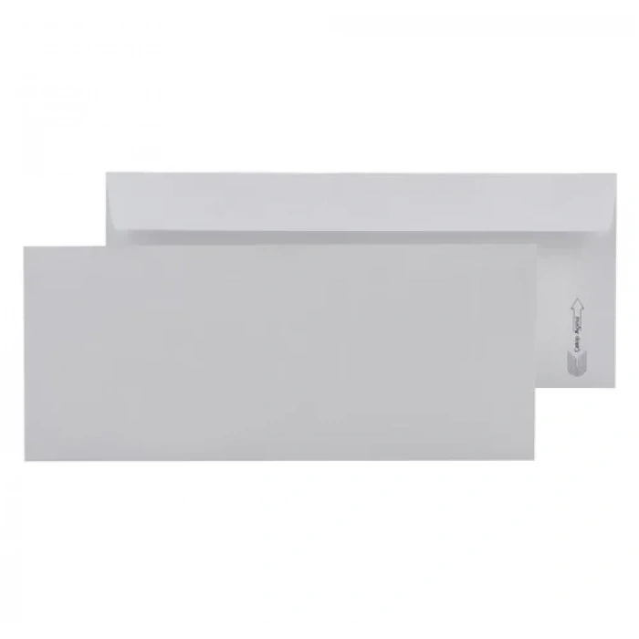 Diplomat Fatura Zarfı Düz Penceresiz Beyaz 110gr (50 li Paket)