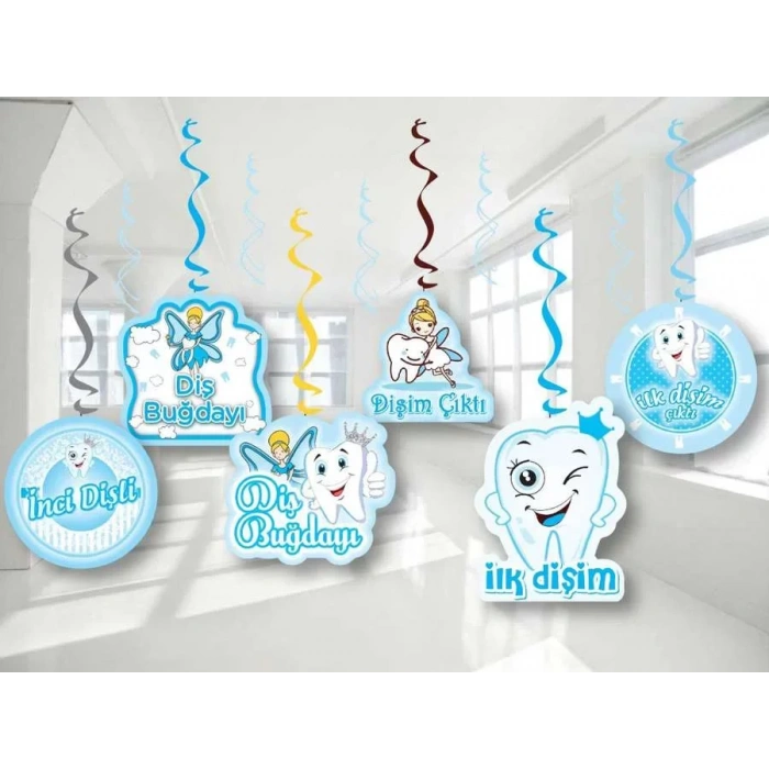 Diş Buğdayı Erkek 6 Lı Tavan Süsü