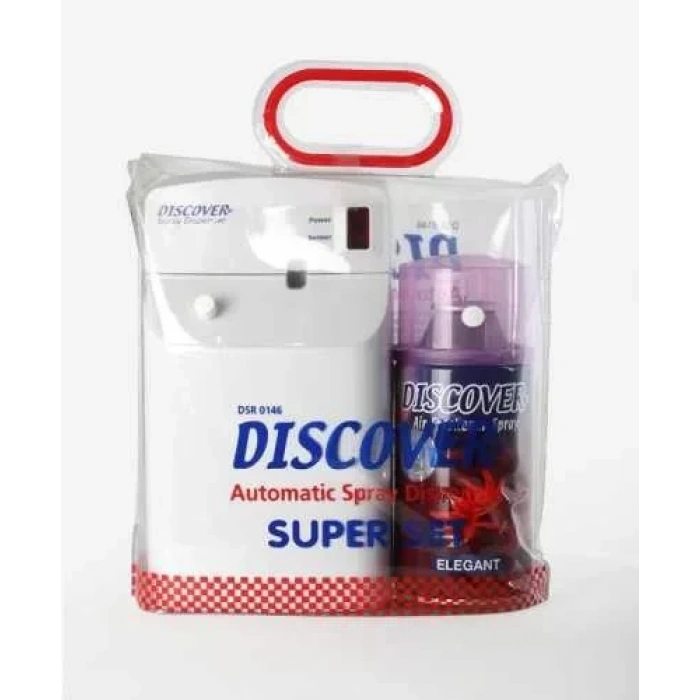 Discover Otomatik Oda Sprey Seti (Cihaz ve Koku)