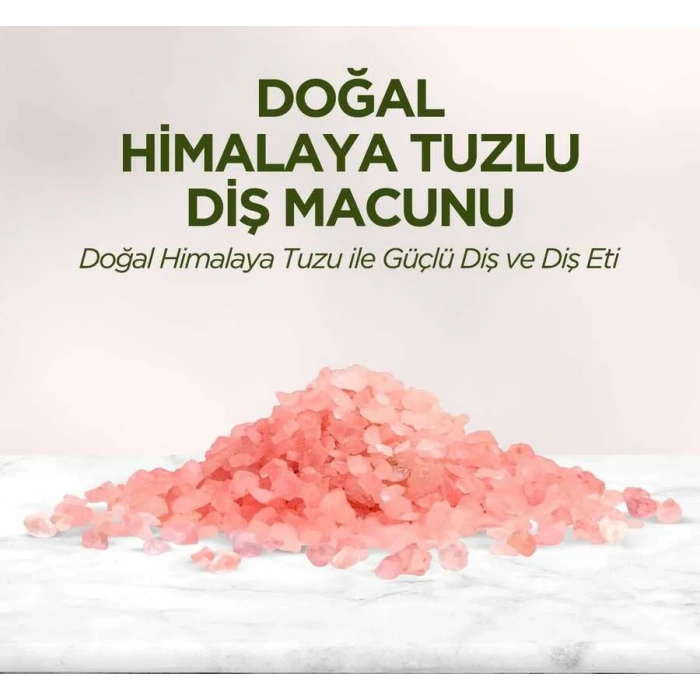 Doğal Himalaya Tuzlu Özlü Diş Macunu 90 Ml
