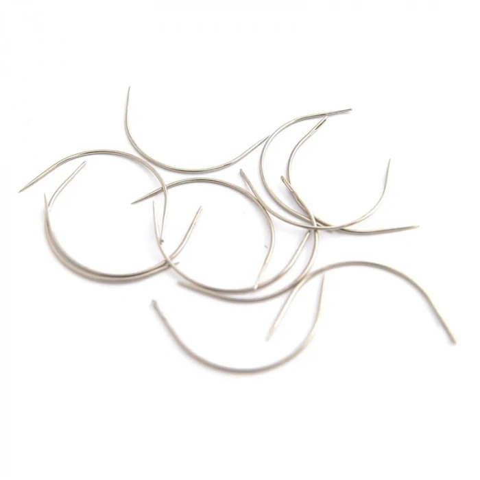 Döşemeci El Dikiş İğnesi 3inç / 12Adet