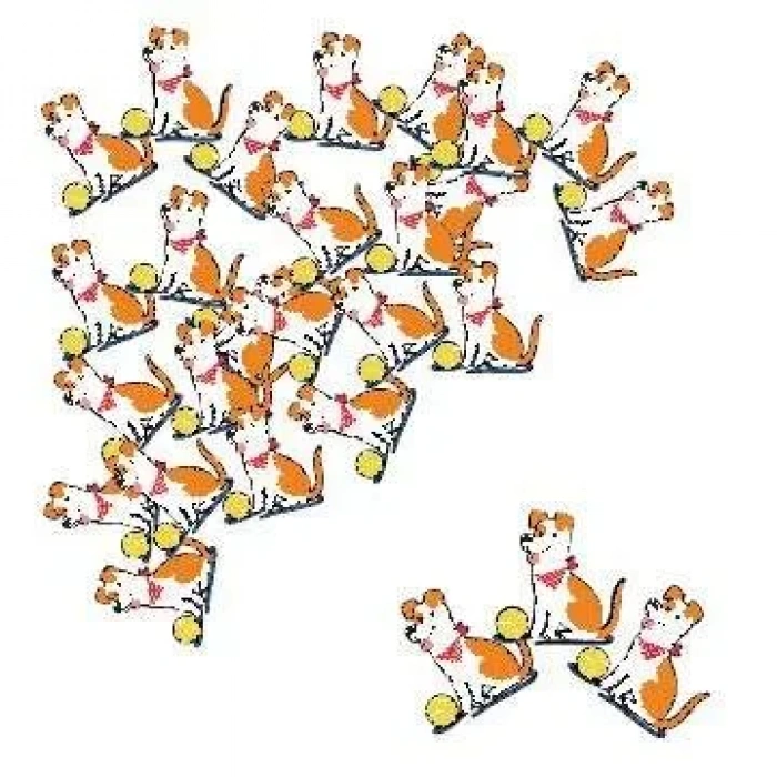 Dost Patiler Masa Üzeri Dev Konfeti 15  Adet