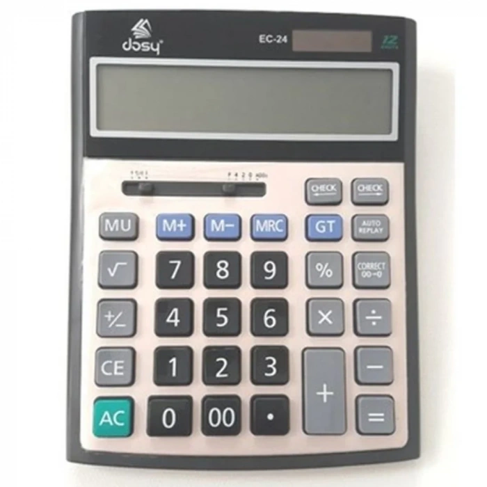 Dosy Hesap Makinesi Masa Üstü 12 Hane EC-24
