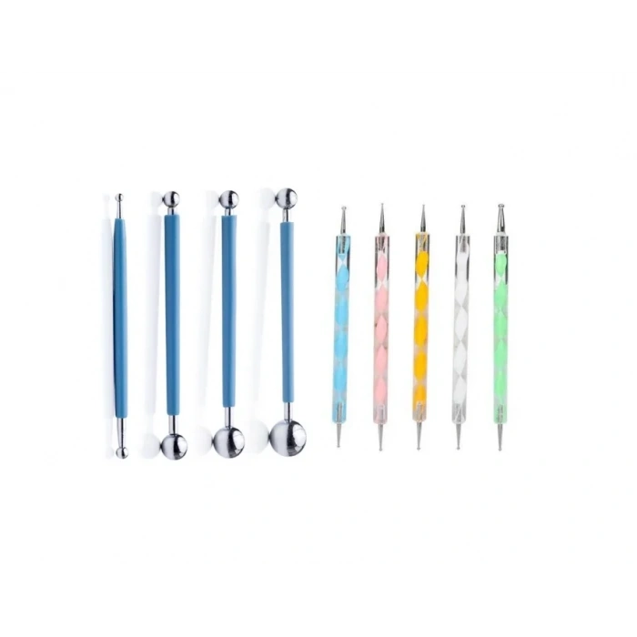 Dot Mandala Kalemleri 9lu Set