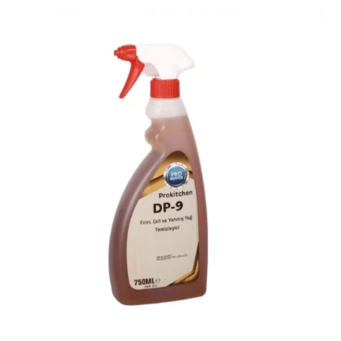 DP 9 Yanmış Yağ Çözücü ve Fırın Temizleyici 750 Ml